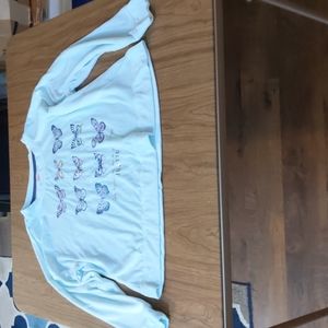 Justice Butterfly Pajama top